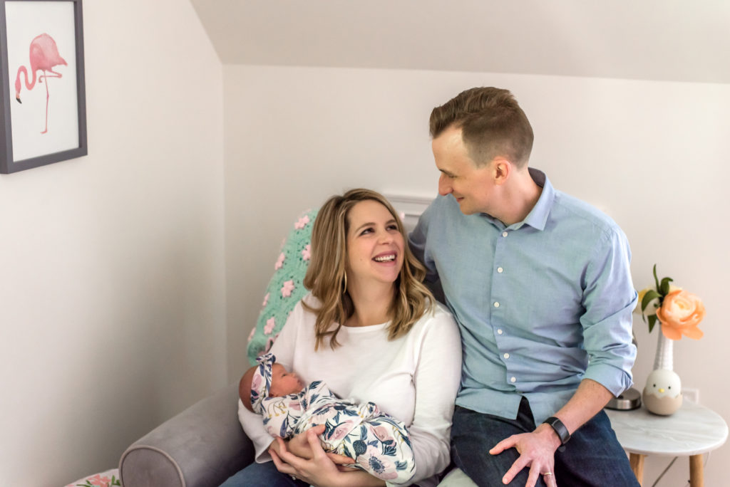 newborn Photo session by jenny white photography