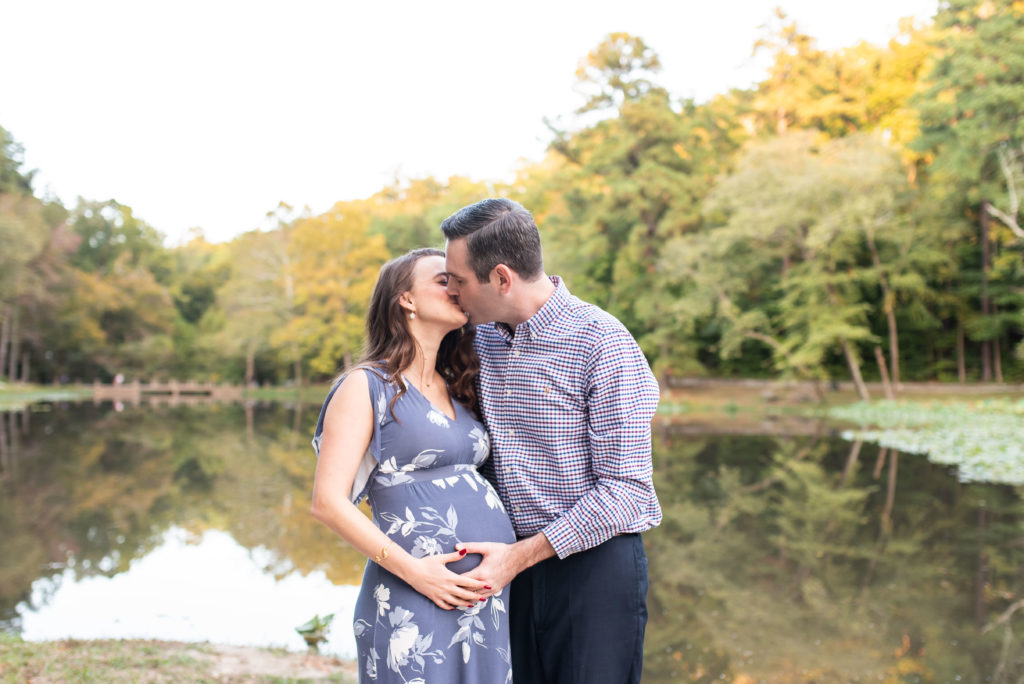 Richmond Va. Maternity Session at Forest Hill Park