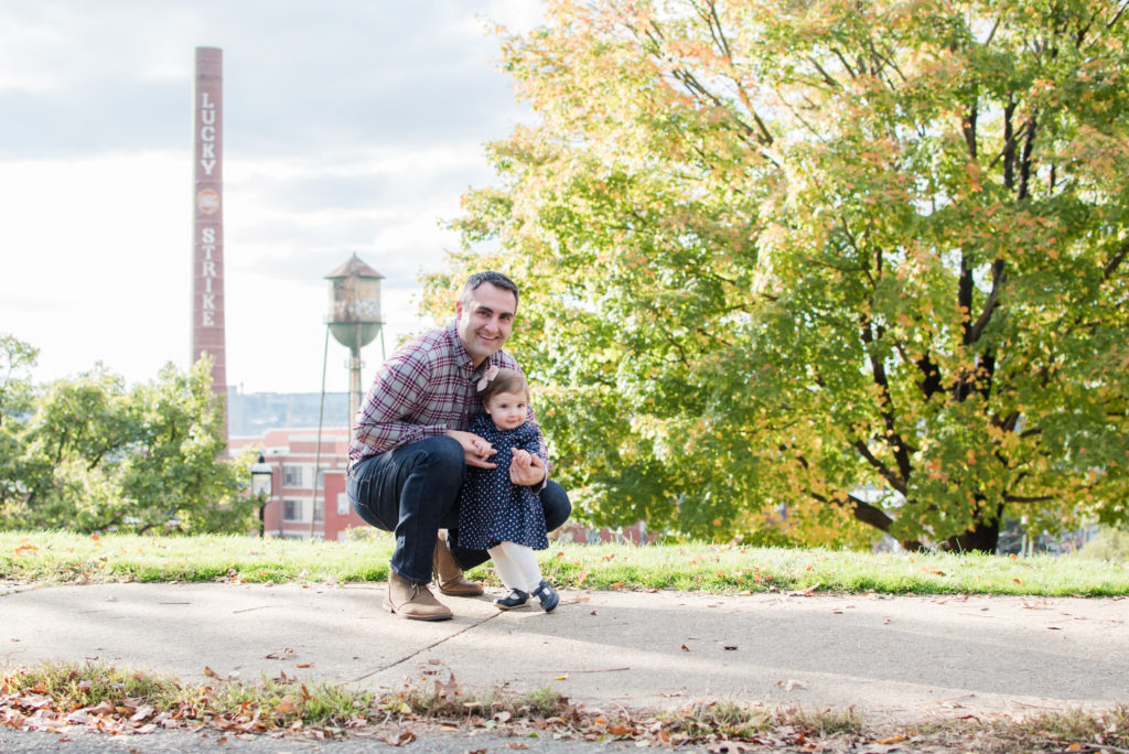 Family Photo Session at Libby Hill in Richmond Va. 