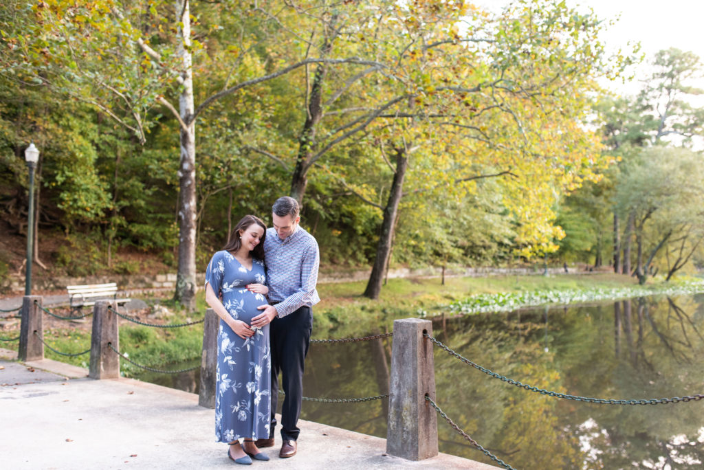 Forest Hill park maternity session